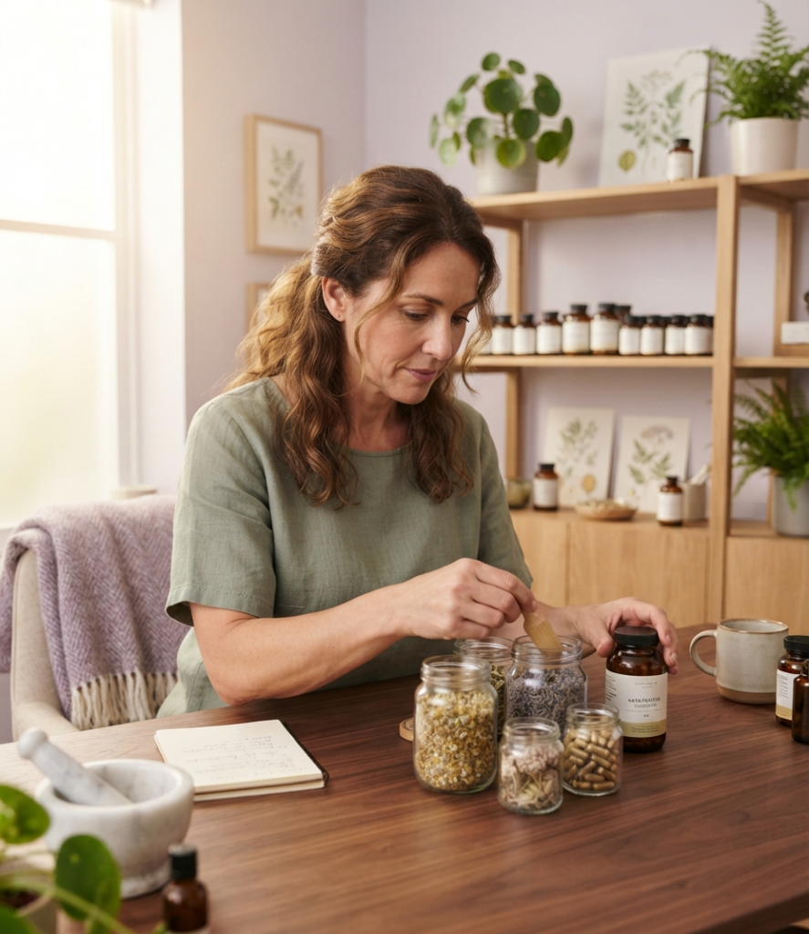 Naturopathe en cabinet