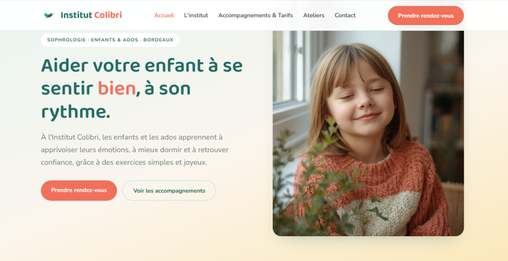 apercu site colibri