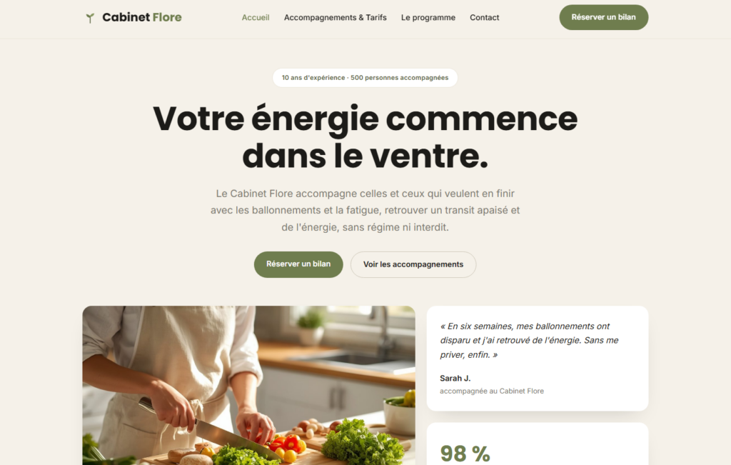 apercu site flore